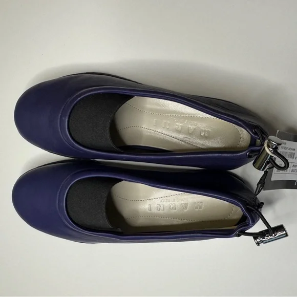 Marni Soft Leather Ballet Flats. Size 36 - Picture 9 of 15